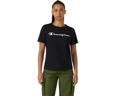 Moteriški marškinėliai Champion Short Sleeve juoda 118428 KK001 (XL)