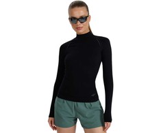 Moteriški marškinėliai longsleeve 4F F419 tamsiai juoda 4FWAW25TFLOF419 20S (M/L)