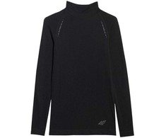 Moteriški marškinėliai longsleeve 4F F419 tamsiai juoda 4FWAW25TFLOF419 20S (M/L)