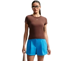 Moteriški marškinėliai Nike Sportswear Chill Knit jasny ruda FV5508 259 (M)