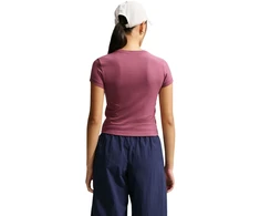 Moteriški marškinėliai Nike Sportswear Chill Knit rožinė FV5508 654 (S)
