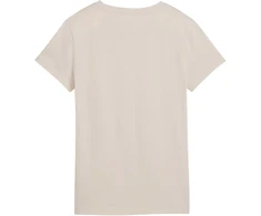 Moteriški marškinėliai Puma Ess Centered Cat Logo Tee jasnobeżowa 692916 82 (L)
