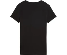 Moteriški marškinėliai Puma Ess Centered Cat Logo Tee juoda 692916 01 (M)