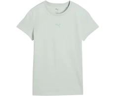 Moteriški marškinėliai Puma Ess Centered Cat Logo Tee miętowa 692916 29 (XL)