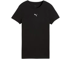 Moteriški marškinėliai Puma Ess Centered Cat Logo Tee juoda 692916 01 (M)