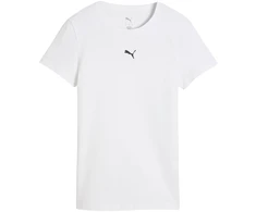 Moteriški marškinėliai Puma Ess Centered Cat Logo Tee balta 692916 02 (2XL)