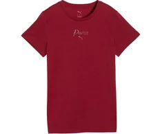 Moteriški marškinėliai Puma ESS Script Tee raudona 691760 23 (S)