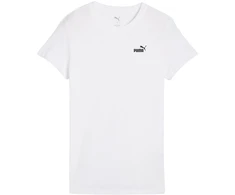 Moteriški marškinėliai Puma ESS Small No.1 Logo Tee balta 682372 02 (S)