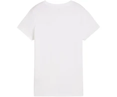 Moteriški marškinėliai Puma ESS Small No.1 Logo Tee balta 682372 02 (S)