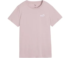 Moteriški marškinėliai Puma Ess Standard Small Logo Tee brudny róż 695752 49 (XL)