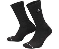 Nike Jordan Kasdienės Amortizuojančios Vidutinio Aukščio Kojinės, 6 poros, juodos HV6228 010