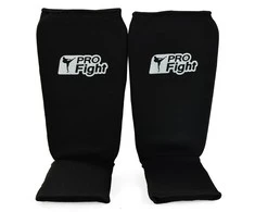 Step Profight Cotton 1104 juoda (L) blauzdos apsauga