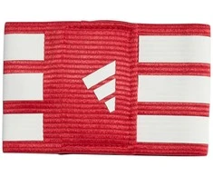Opaska kapitana adidas Tiro L AB raudona-balta KD4250 (Dorośli M/L)