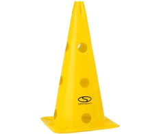 Smj Treniruočių kūgis 1 vnt. - 38 cm geltonas / PT1-38H-Y
