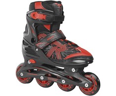 Inline Pačiūžos Roces Jokey 3.0 Boy juoda-raudona 400845 02 (30-33)