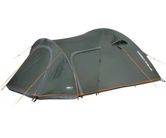 High Peak dome tent Kira 4.1 (dark žalias/pilkas, with tunnel porch, Climate Protection 80)
