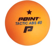 Piłeczki stalo teniso Point Tactic geltona 10 vnt.