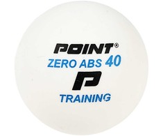 Piłeczki stalo teniso Point Zero balta 10 vnt.
