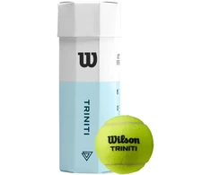 Wilson Triniti teniso kamuoliukai, 3 vnt., geltoni, WRT125200
