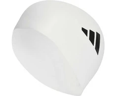 Plaukimo kepuraitė adidas 3-Stripes balta IU1902