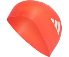 Plaukimo kepuraitė adidas 3-Stripes oranžinė IM1052