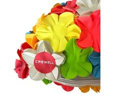 Maudymosi kepuraitė Crowell Flowers Gėlių spalva sl.6