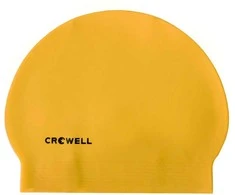 Plaukimo kepuraitė latex Crowell Atol geltona kol.2