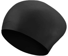 Plaukimo kepuraitė Nike Os Long Hair Silicone juoda NESSA198-001