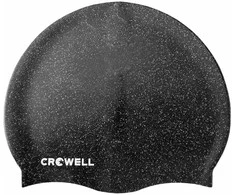 Silikoninė plaukimo kepuraitė Crowell Recycling Pearl juoda col.1