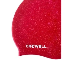 Silikoninė plaukimo kepuraitė Crowell Recycling Pearl red 9