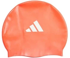 Plaukimo kepuraitė vaikams adidas 3-Stripes oranžinė IM1043