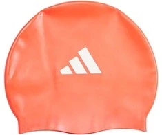 Plaukimo kepuraitė vaikams adidas 3-Stripes oranžinė IM1043