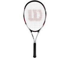 Wilson Fusion XL Teniso Raketė 3 4 3/8 Balta-Juoda-Raudona WR199110U3