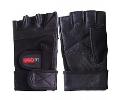 Kultūrizmo pirštinės Profit Gym Pro juoda 1615 (XL)