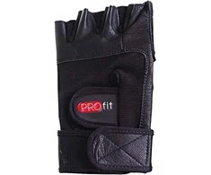 Kultūrizmo pirštinės Profit Gym Pro juoda 1615 (2XL)