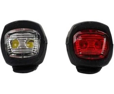 Dunlop Silikoninių LED dviračių lempų rinkinys