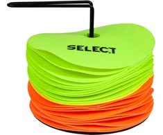 Guminiai aikštės žymekliai SELECT Marking mat set w/holder (24-pack)