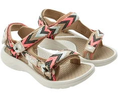 Sandalai moterims Lee Cooper beż-fuksja LCW-26-34-4429LA (37)
