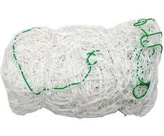 „Domeks“ futbolo tinklas 7,5 x 2,5 m, gylis 2 m, PE 4, baltas