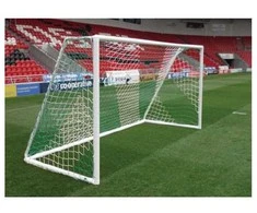 „Domeks“ futbolo tinklas 7,5 x 2,5 m, gylis 2 m, PE 4, baltas