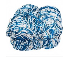 Siatka do piłki nożnej Netex 1,8 m x 1,2 m PP/b 4 kolorowa