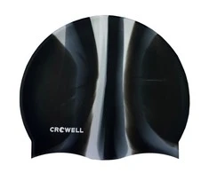 Plaukimo Kepuraitė Crowell Multi Flame Juodai Pilka