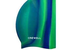 Plaukimo Kepuraitė Silikoninė Crowell Multi Flame Mėlinai Žalia