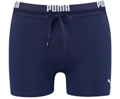 Šortai kąpielowe vyrams Puma Swim Men Logo Swim Trunk tamsiai mėlyna 907657 01 (L)