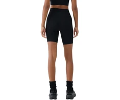 Šortai moterims 4F FNK F087 tamsiai juoda 4FWSS26TFSTF087 20S (M/L)