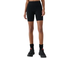 Šortai moterims 4F FNK F087 tamsiai juoda 4FWSS26TFSTF087 20S (M/L)