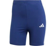 Šortai moterims adidas Essentials 3-Stripes High Waisted Biker mėlyna JE1225 (S)