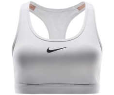Sportinė liemenėlė Nike Swoosh Medium Support balta DX6821 100 (XS)