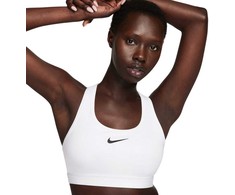 Sportinė liemenėlė Nike Swoosh Medium Support balta DX6821 100 (XS)