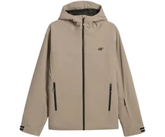 Striukė narciarska vyriška 4F M1202 smėlio sp. 4FWAW26TTJAM1202 83S (3XL)